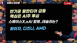 [미국개장]  반가운 팔란티어 '급등' 핵심은 AI 투심｜스페이스X, xAI  합병..테슬라는?｜화이자,디즈니, AMD 등 📢미국증시 브리핑 (260203)