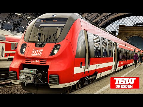 TSW 2: Viel Verkehr beim RE50 in DRESDEN! | TALENT 2 | NAHVERKEHR DRESDEN | Train Sim World 2