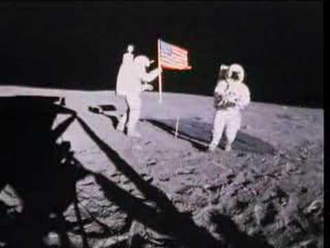 Apollo 14 EVAs 2 (planting the flag)