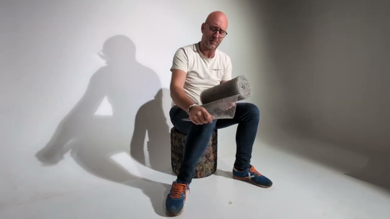 Rustfritt sikringsnett Mesh mot skadedyr - 10 meter lengde