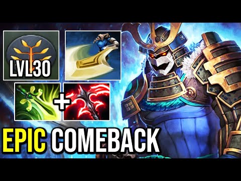 EPIC COMEBACK By Sven with Stygian Desolator + Butterfly Dota 2