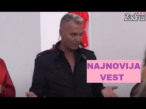 NEĆETE VEROVATI šta mu je rekao - Milan VREĐAO Zadrugara - HAOS u PROGRAMU UŽIVO #zadruga #zadruga5