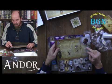 Legends of Andor Part II Journey to the North Unboxing