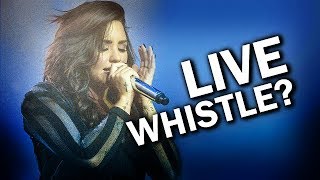 Did Demi Lovato Really Hit A LIVE WHISTLE NOTE In Wildfire? (THE TRUTH!)