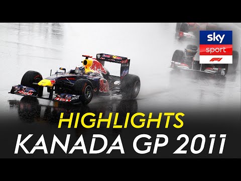 Nasse Strecke und mehrere Rekorde! | Montreal 2011 - Kanada GP