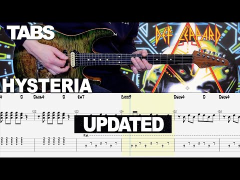 Def Leppard - Hysteria REMAKE | Guitar cover WITH TABS |
