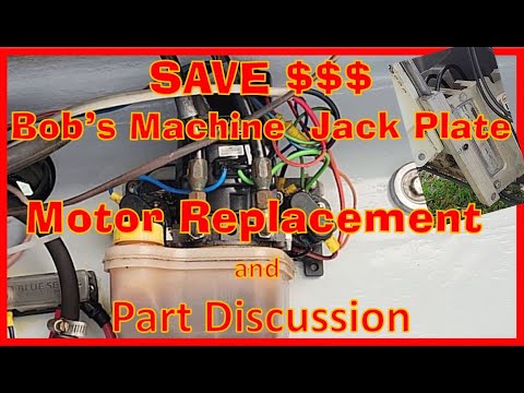 Bob's Machine Jack Plate Motor Replacement - SAVE $$$
