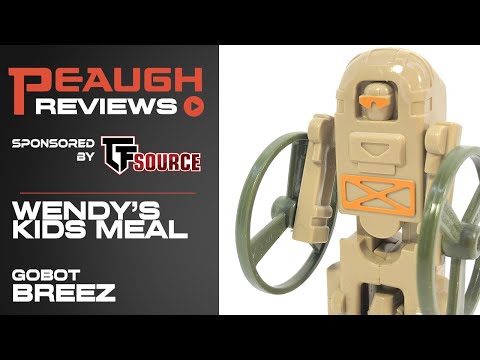 Video Review: Wendy's Kids Meal - Gobot BREEZ