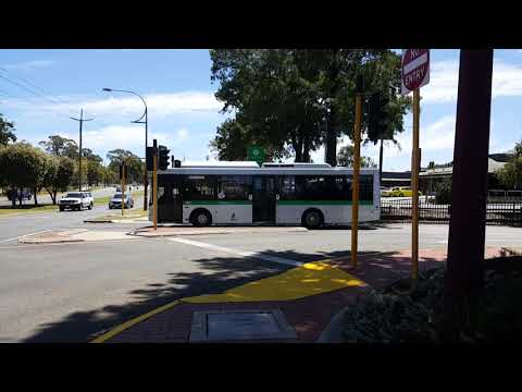 Transperth Mercedes-Benz OC500LE Midi (Volgren CR228L) TP0120 Departs Kwinana Bus Station