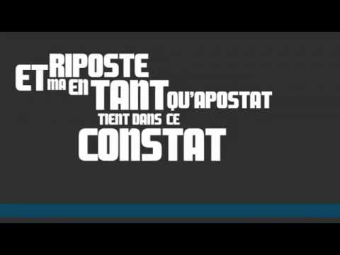 Animation Typographie   LE MÉMOIRE PAR LOCO LOCASS