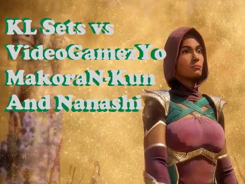 HIGH LEVEL KOMBAT LEAGUE SETS vs VideoGamezYo, Nanashi and MakoraN-Kun - Mortal Kombat 11