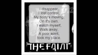 The Faint - I disappear Lyrics