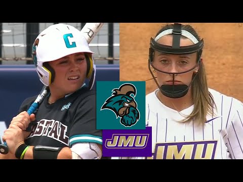 #9 James Madison vs #7 Coastal Carolina Women's College Softball Highlights Full Game Championship