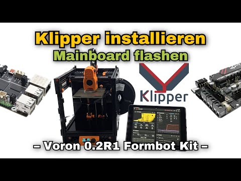 Klipper installieren auf einem Bigtreetech BTT Pi CB1 & SKR Pico Formbot kit - Tutorial Voron 0.2