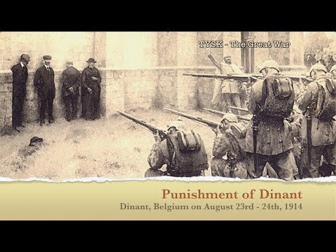 1914-14 Punishment of Dinant August 23rd-24th 1914