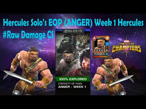 Hercules Solo's Eternity of Pain Hercules + #Raw Damage Combat Style