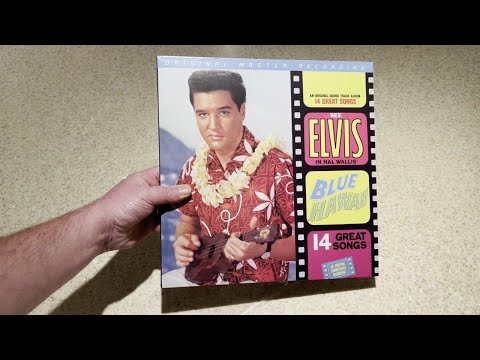 ELVIS PRESLEY MOFI BLUE HAWAII 45RPM - Another superb sounding release by Mobile Fidelity Sound Lab