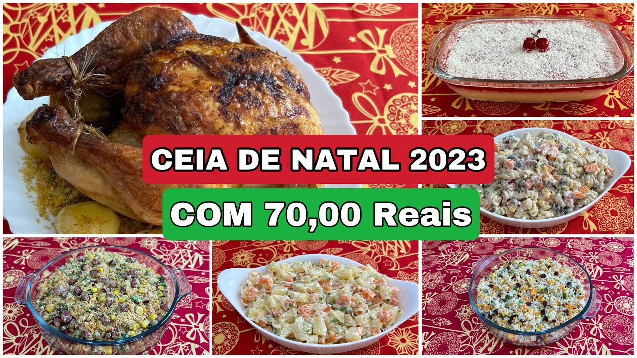 CEIA DE NATAL SIMPLES E BARATA COM 70,00 REAIS / NATAL 2023