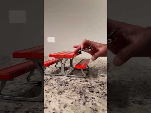 Pro Series Tech Deck picnic bench is SOLID 🔥 #fingerboard