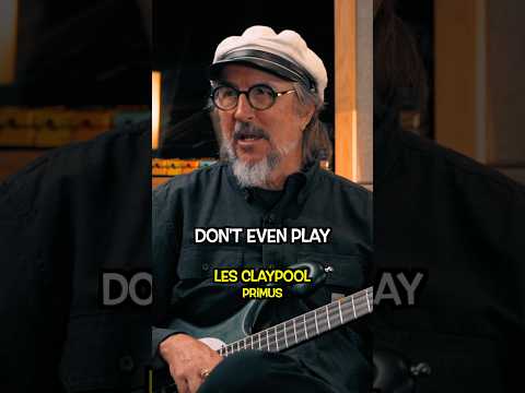 Les Claypool on the hardest bass part! #bass #bassplayer #lesclaypool #shorts