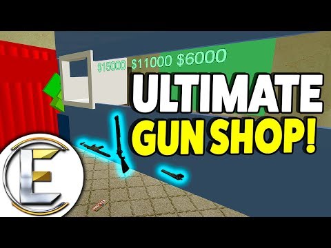 Ultimate Gun Shop - Gmod DarkRP Life (Made The Best Gun Shop Base Ever!)