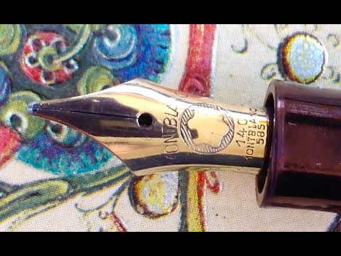 1 Fountain Pen Close up: Montblanc Meisterstück 134
