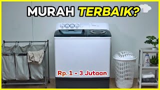 BARU! 10 Rekomendasi MESIN CUCI 2 TABUNG TERBAIK 2026 – Hemat Listrik Bagus Tidak Berisik