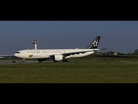 Planespotting at lisbon afternoon runway 03 07/03/2021