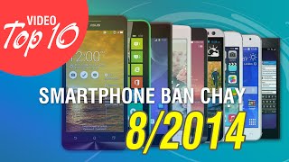 preview picture of video 'Top 10 smartphone bán chạy tháng 8/2014'