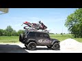 LoD Offroad Destroyer Roof Rack Rotopax Mount - JL/JK