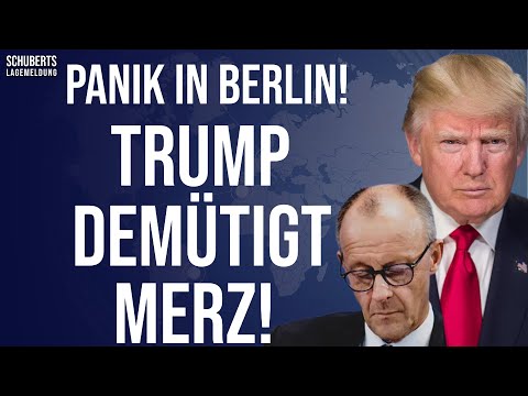 Secret document: THIS is why Merz is afraid of Trump!💥Total escalation!💥Paranoia in Berlin!