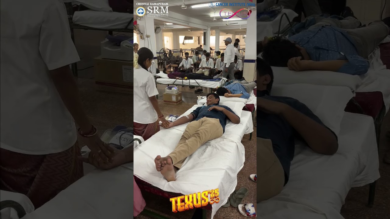 TEXUS 2025 | Blood Donation | SRM Ramapuram