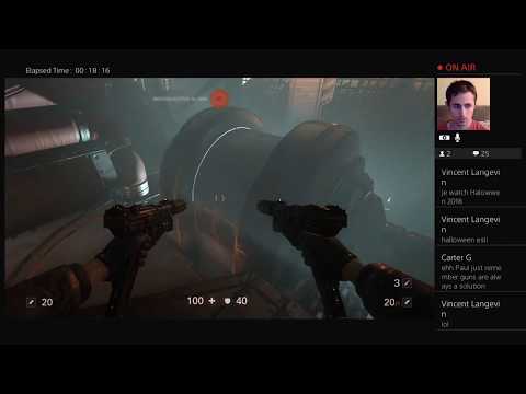 ropaul play's Wolfienstien 2 pt 28:Deaths final mission