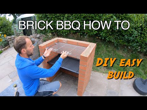 Brick BBQ DIY how to guide