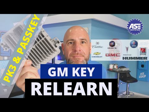 HOW TO PROGRAM KEY FOR GM/CHEVY PK3 or Passkey Anti-theft - Engine Computer Replacement