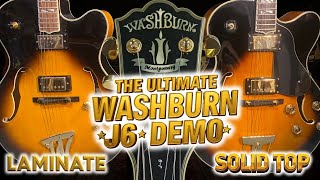 The Ultimate Washburn J6 Demo + What Are The Best Budget Archtops?