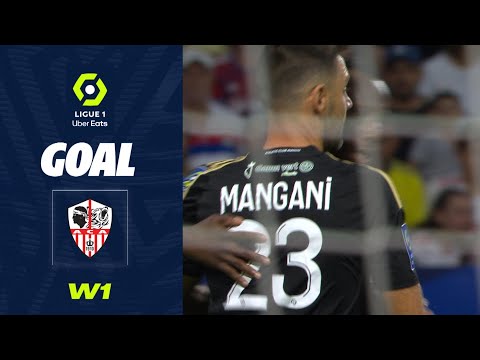 Goal Thomas MANGANI (31' pen - ACA) OLYMPIQUE LYONNAIS - AC AJACCIO (2-1) 22/23