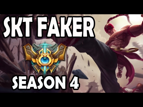 SKT T1 Faker Lee Sin vs Rengar Jungle Ranked Challenger Korea