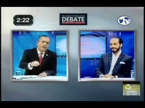 Edwin Zamora vs Nayib Bukele - Debate (RESUMEN)