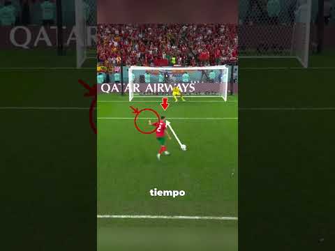 es como Brahim Díaz quiso lanzar su penalti al estilo de Hakimi #futbol #barcelonafootball #footbal