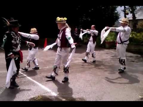 Leeds Morris Men at Mirfield Day of Dance - 2012