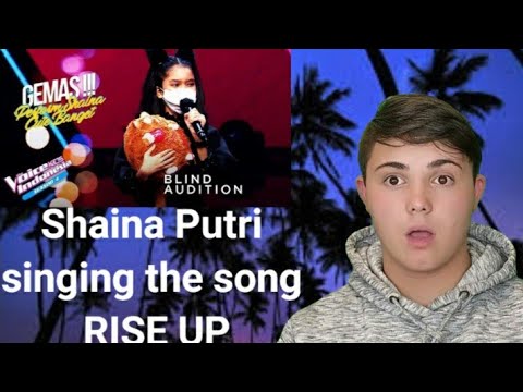 Shaina Putri - Rise Up | Blind Audition | the voice kids Indonesia season 4 GTV 2021