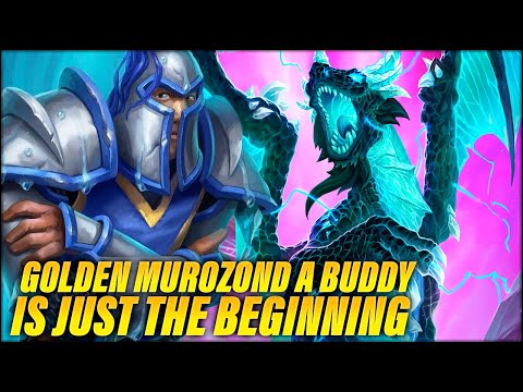 Golden Murozond Into a Buddy Is Just The Beginning, Crazy Game | Dogdog Hearthstone Battlegrounds