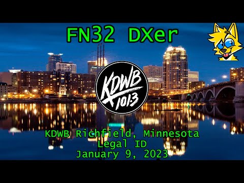 101.3 KDWB | KDWB Richfield, Minnesota Legal ID (1/9/23)