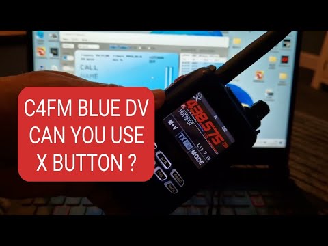 DV Mega Blue DV wired- Can you use the X button ??