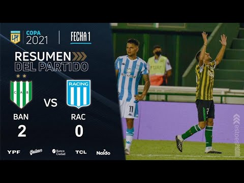 Copa de la Liga | Fecha 1 | resumen de Banfield - Racing
