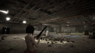 Walking Girl Dead Parking Gameplay (PC Game) - Girl Fights with Zombies (No Commentary)