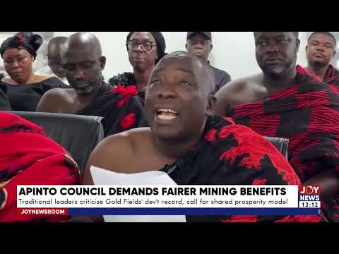Traditional leaders criticise Gold Fields' development record, call for shared prosperity model