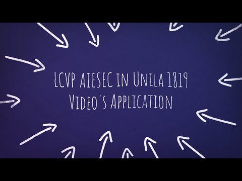 Annisa Nadhila Video Application for LCVP AIESEC in Unila 1819
