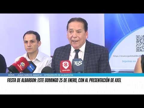 La fiesta de Albardón tendrá espectáculos para todos los gustos y el cierre será con Axel